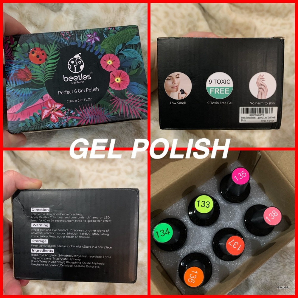 BRAND NEW GEL POLISH WITH BOX